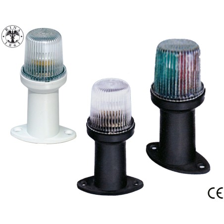 FANALI DI VIA CON BASE NERO