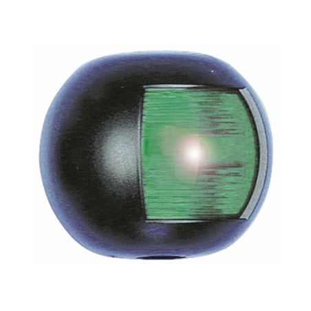 Fanale di Via Laterale Verde Midi Flat Nero