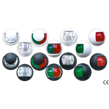 FANALI DI NAVIGAZIONE FINO A 12 MT. Struttura Bianca Fanale Verde di via 112,5° (dritta)