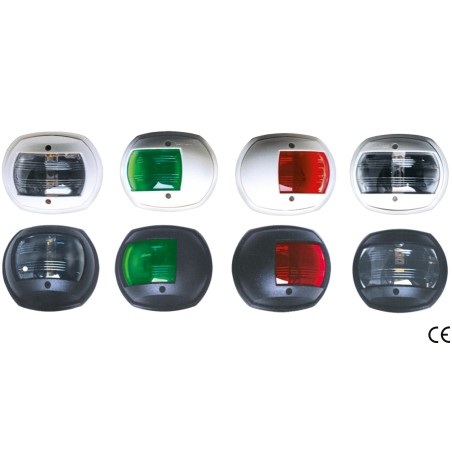 FANALI DI NAVIGAZIONE FINO A 12 MT. Struttura Nera Fanale Verde di via 112,5° (dritta)