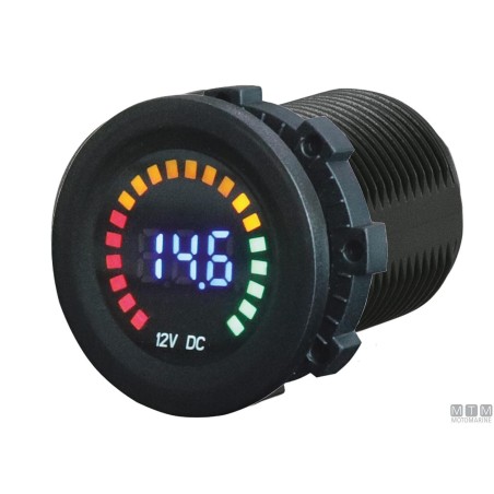 Indicatore Socket Voltmetro Led