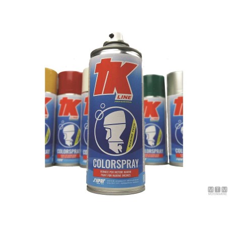 Vernice Spray Tk per Motori Red Can