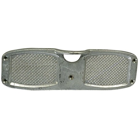 Piastra Salvapoppa 315x100mm in Allumino Anodizzato