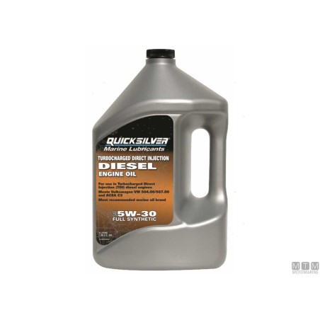 Olio 4 Tempi Quicksilver 5W30 Diesel Tdi Synthetic Oil 3X4L