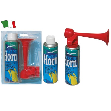 TROMBA "MARINE HORN" A GAS ECOLOGICO INFIAMMABILE