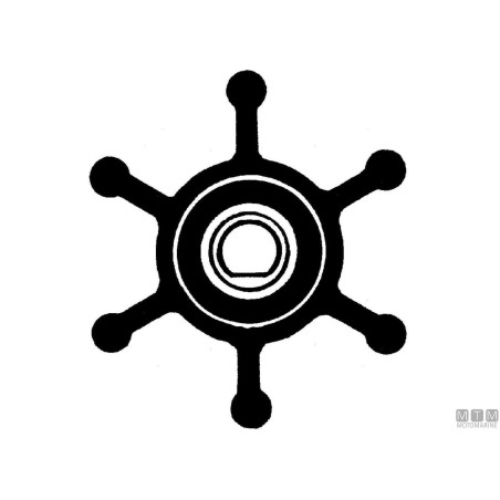 Girante in Neoprene Ø40 Ø Int. 8.1 H19 BF-6P