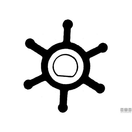 Girante in Nitrile Ø32 Ø Int. 8 H12 BF-6P