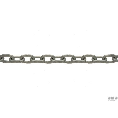 Catena Lunga Genovese Ø6mm 50m Acciaio Zincato G30
