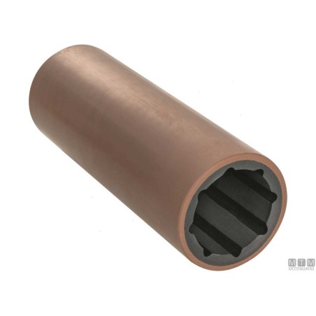 Boccola Idrolub in Resina per Asse Ø30mm Ext Ø1"3/4 L120mm