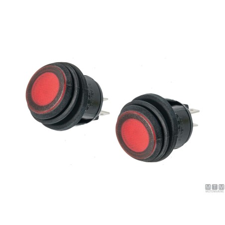 Interruttore Basculante On-off Round Led 20A 3 Terminali