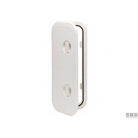 SPORTELLO IN ABS CALPESTABILE LT/SLIM 243x606mm Bianco