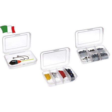 CONTENITORE MULTIUSO CON 4 SCOMPARTI