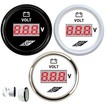 VOLTMETRO DIGITALE B-B SCALA 8-32V DC