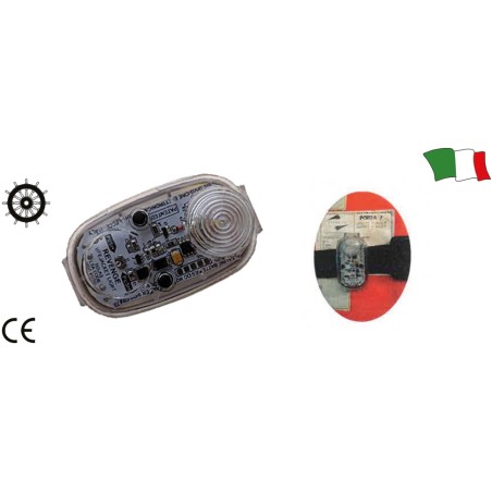 LUCE ATTIVAZIONE AUTOMATICA X CINTURE SALVATAGGIO