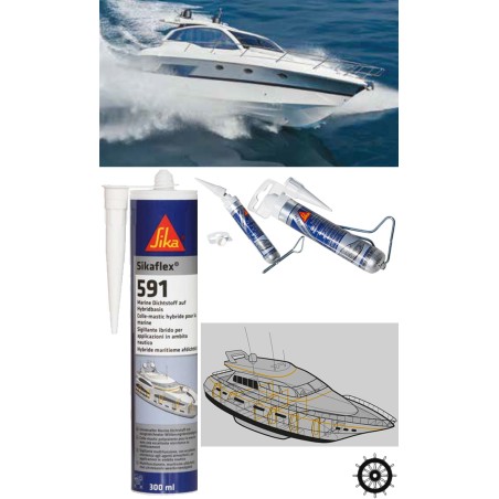 SIKAFLEX® - 591NERO 300ml