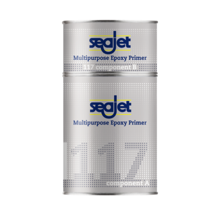 Primer Epossidico Multiuso Seajet 117 MULTIPORPOSE EPOXY PRIMER ARGENTO 2,5 LT