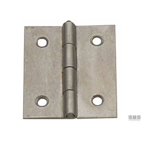 CERNIERA A LIBRO LEGGERA INOX 25mm