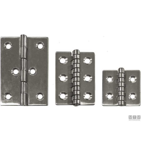 CERNIERA A LIBRO CLASSICA INOX