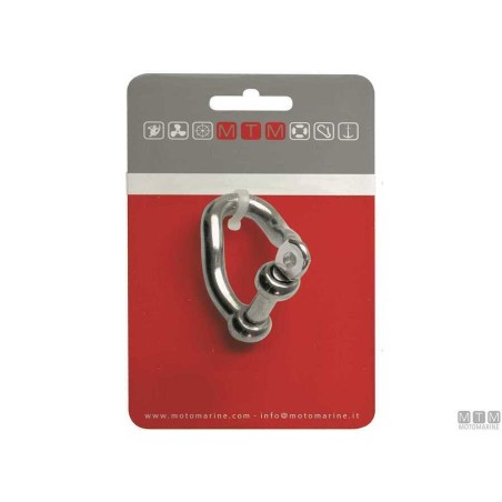 Grillo Torto Ø6mm Acciaio Inox 316 M-CARD