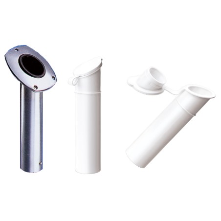 PORTACANNA AD INCASSO INOX AISI 316