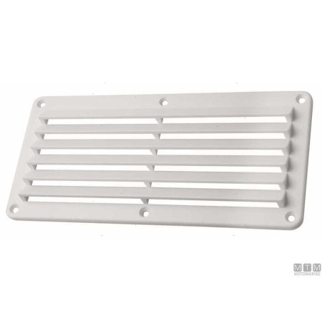 PRESA D'ARIA IN PLASTICA GRIGLIA GRANDE BIANCA