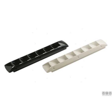 PRESA D'ARIA IN PLASTICA A INCASSO LONG NERA