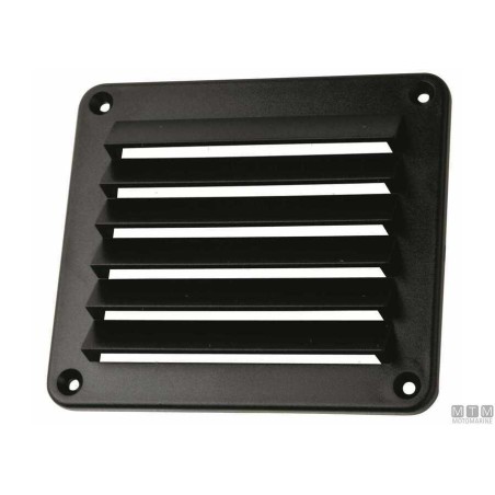PRESA D'ARIA IN PLASTICA GRIGLIA M2 NERA 140 x 124mm