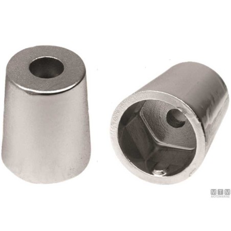 ANODI OGIVA CONICO CON CAVA ESAGONALE 30mm