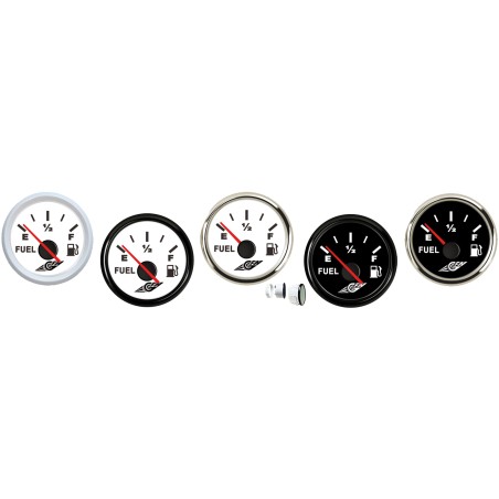 INDICATORE DI LIVELLO CARBURANTE FREQUENZA 240 - 33 OHM YAZAKI GHIERA E QUADRANTE NERI