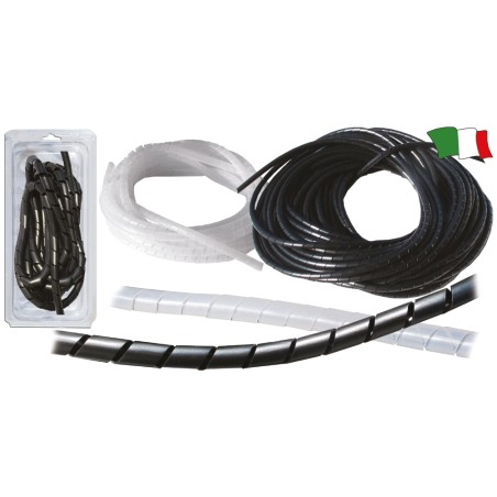 SPIRALITE 8x10 mm. NERA Confezione 25 Metri