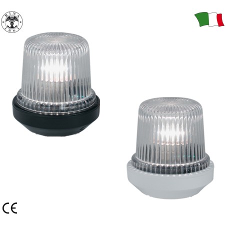 FANALE FONDA 360' DIAMETRO 55 mm. (BIANCO)