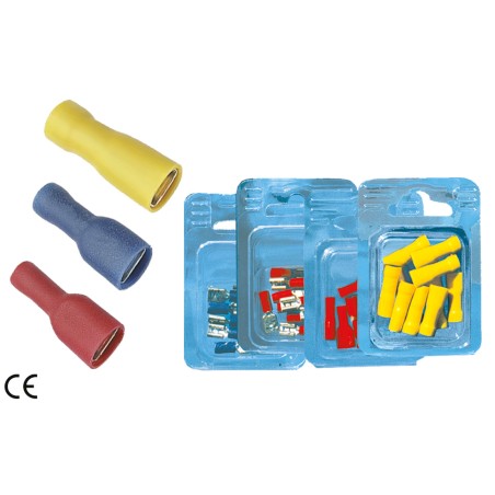 FASTON ISOLATO 0.25-1.5 Confezione 100 Pezzi