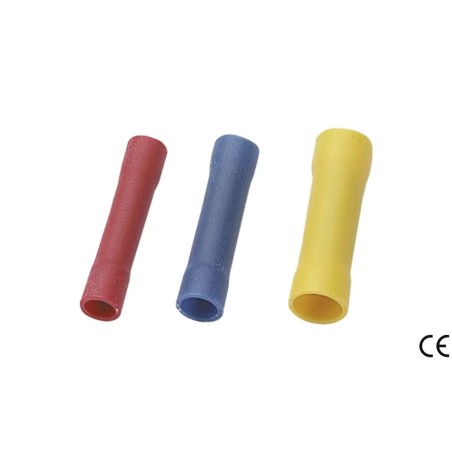 CONGIUNZIONE INTERAMENTE ISOLATA BLU PER CAVI DA 4.6mm