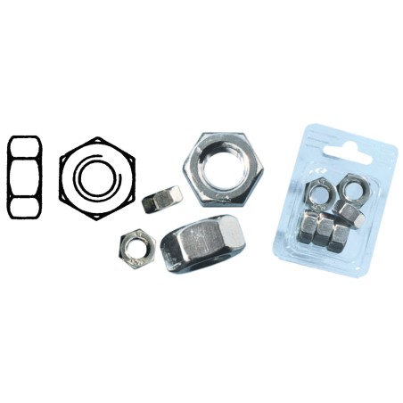 DADI ESAGONALI INOX DIN 934 M 5