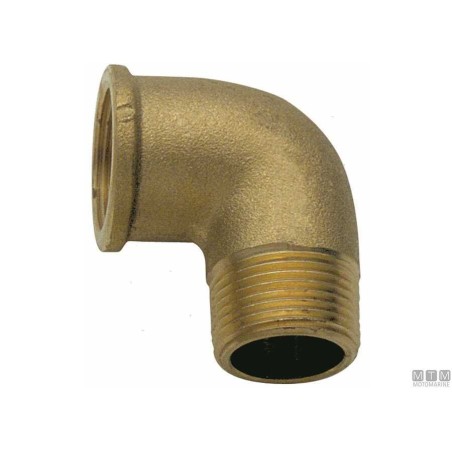 GOMITO MASCHIO-FEMMINA 1" 1/4 OTTONE