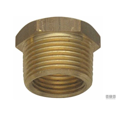 RIDUZIONE MASCHIO-FEMMINA 1/4"x1/8" OTTONE