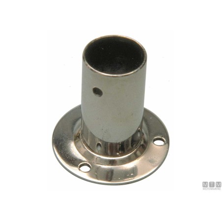 Base Tonda 90 Ø25mm Acciaio Inox 316 Stampato