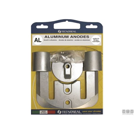 Kit Anodi Bravo Ii-iii in Alluminio