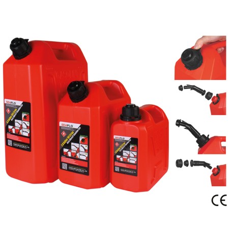 CANESTRO "SEAFLO" PER CARBURANTI CON TRAVASATORE 5L